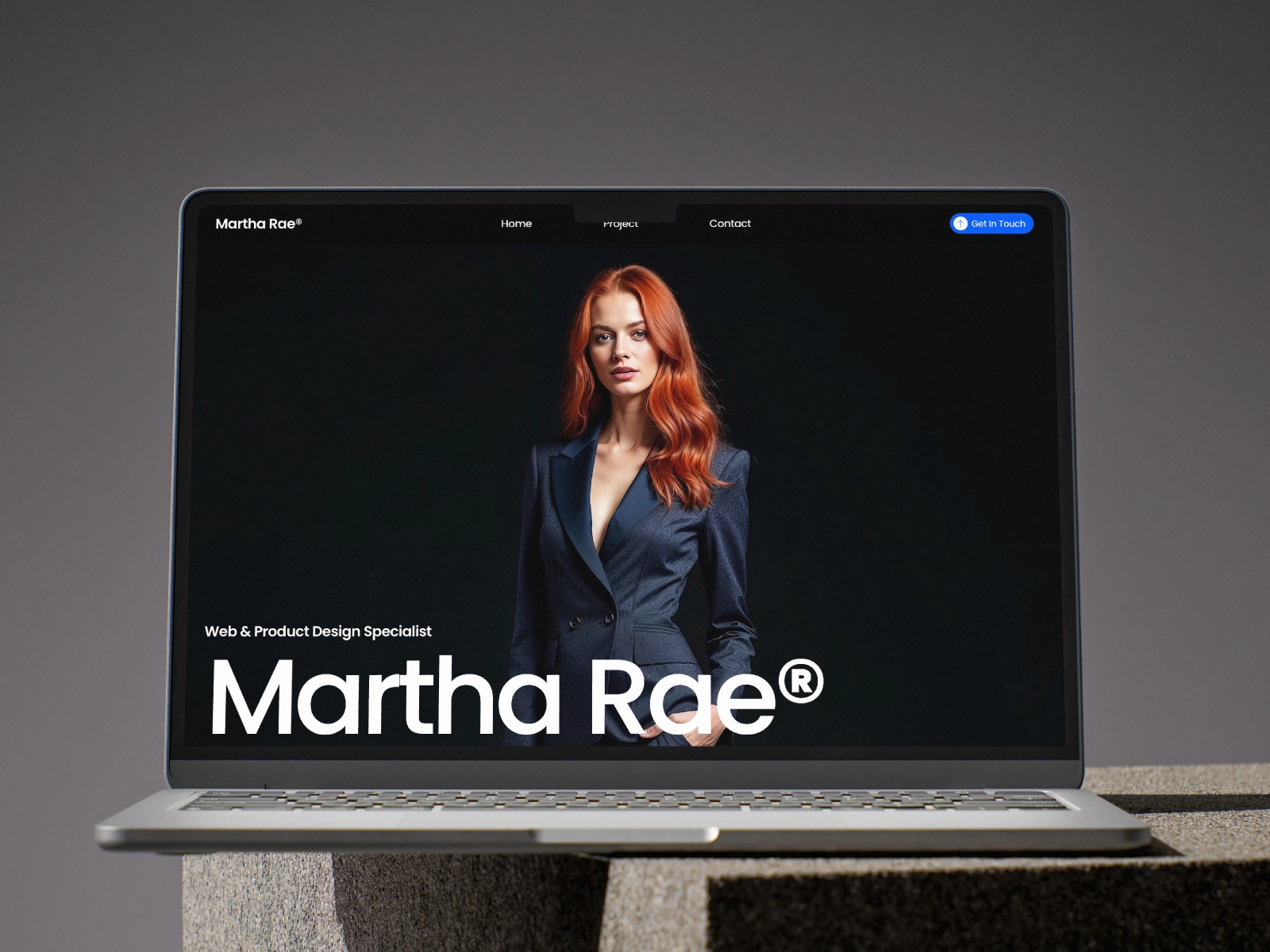 Minimal Portfolio & Service Website Template