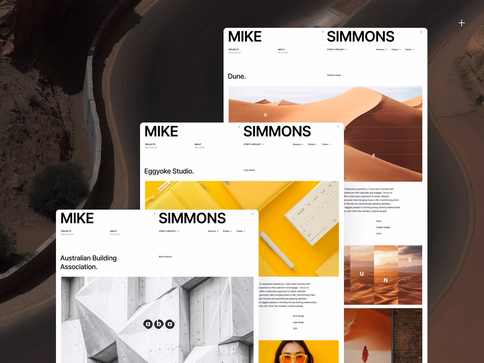 Minimalist Framer Portfolio Template for Designers & Creatives