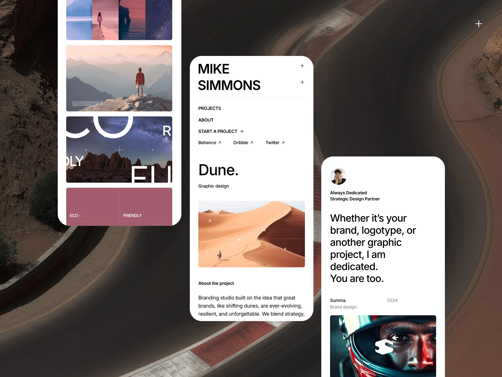 Minimalist Framer Portfolio Template for Designers & Creatives