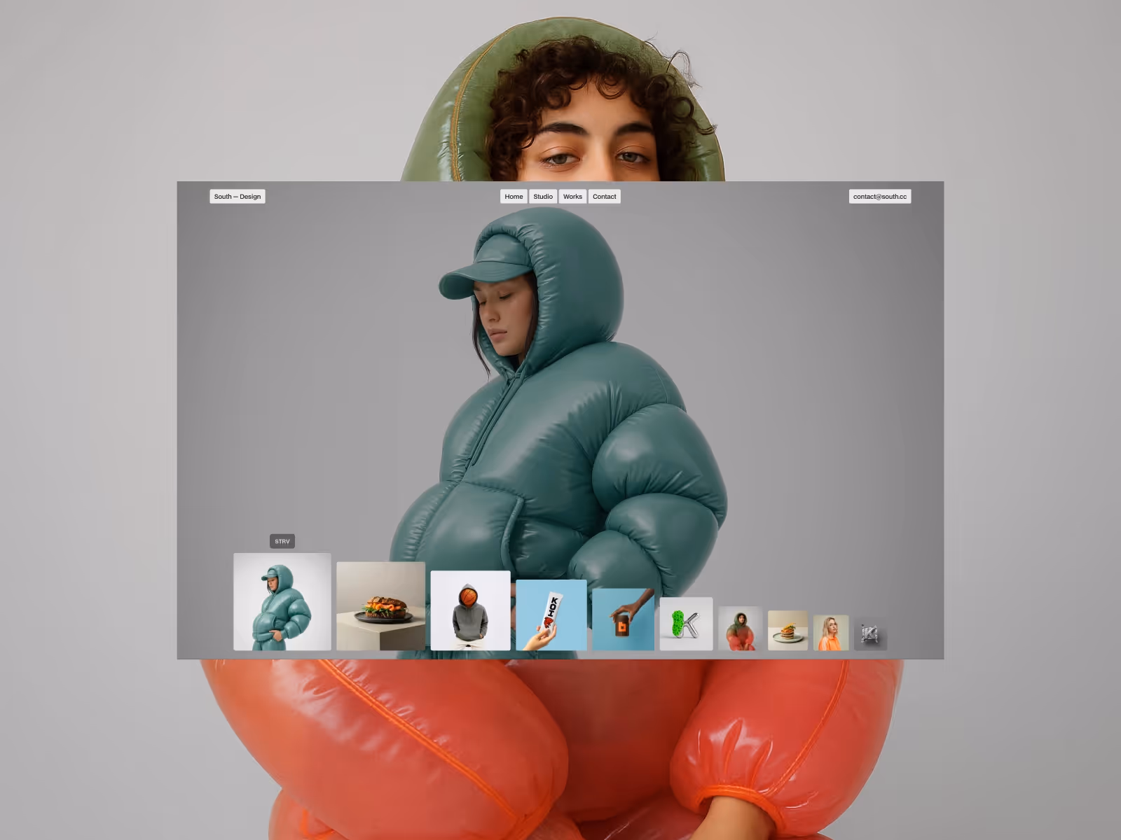 Modern Portfolio Framer Template for Creatives & Agencies