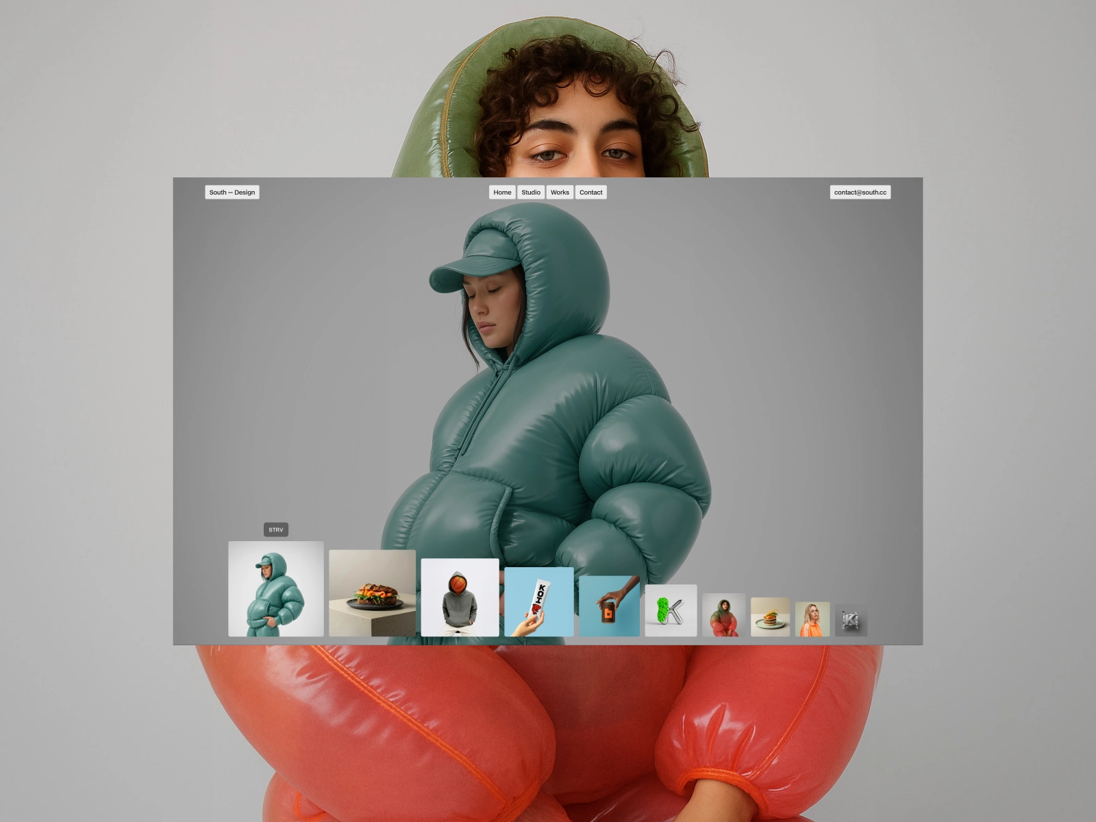 Modern Portfolio Framer Template for Creatives & Agencies