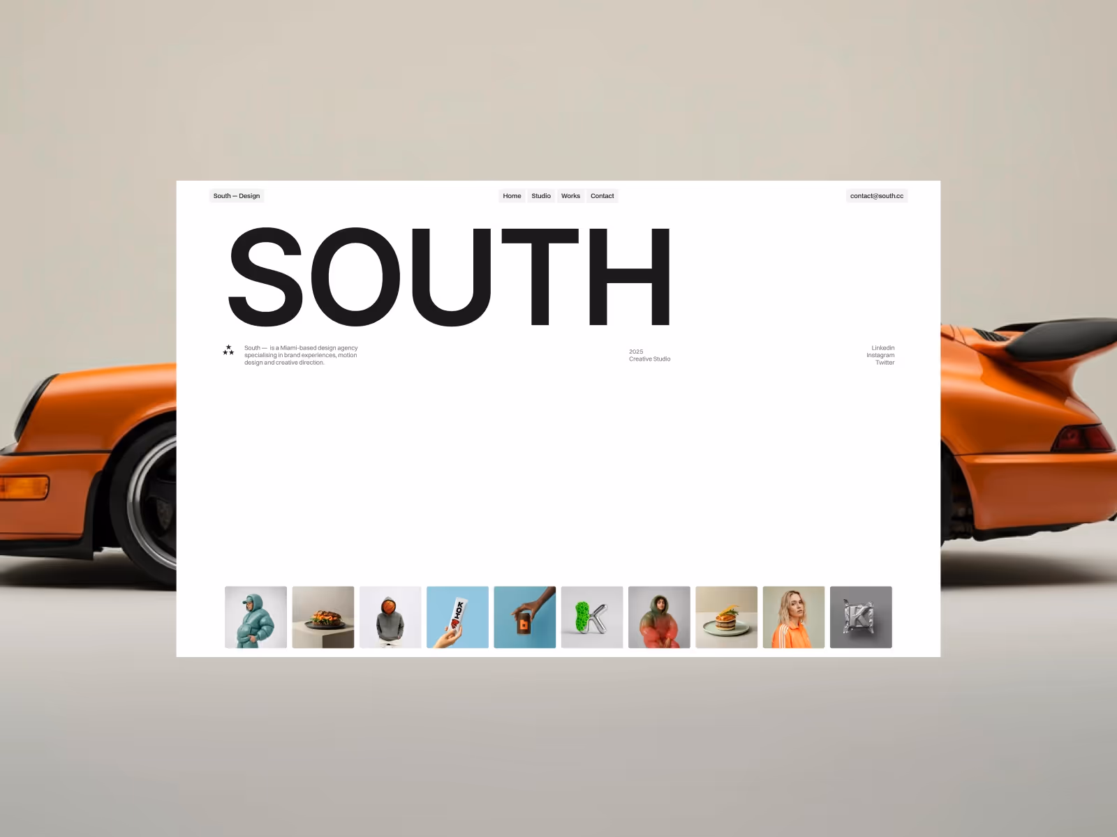 Modern Portfolio Framer Template for Creatives & Agencies