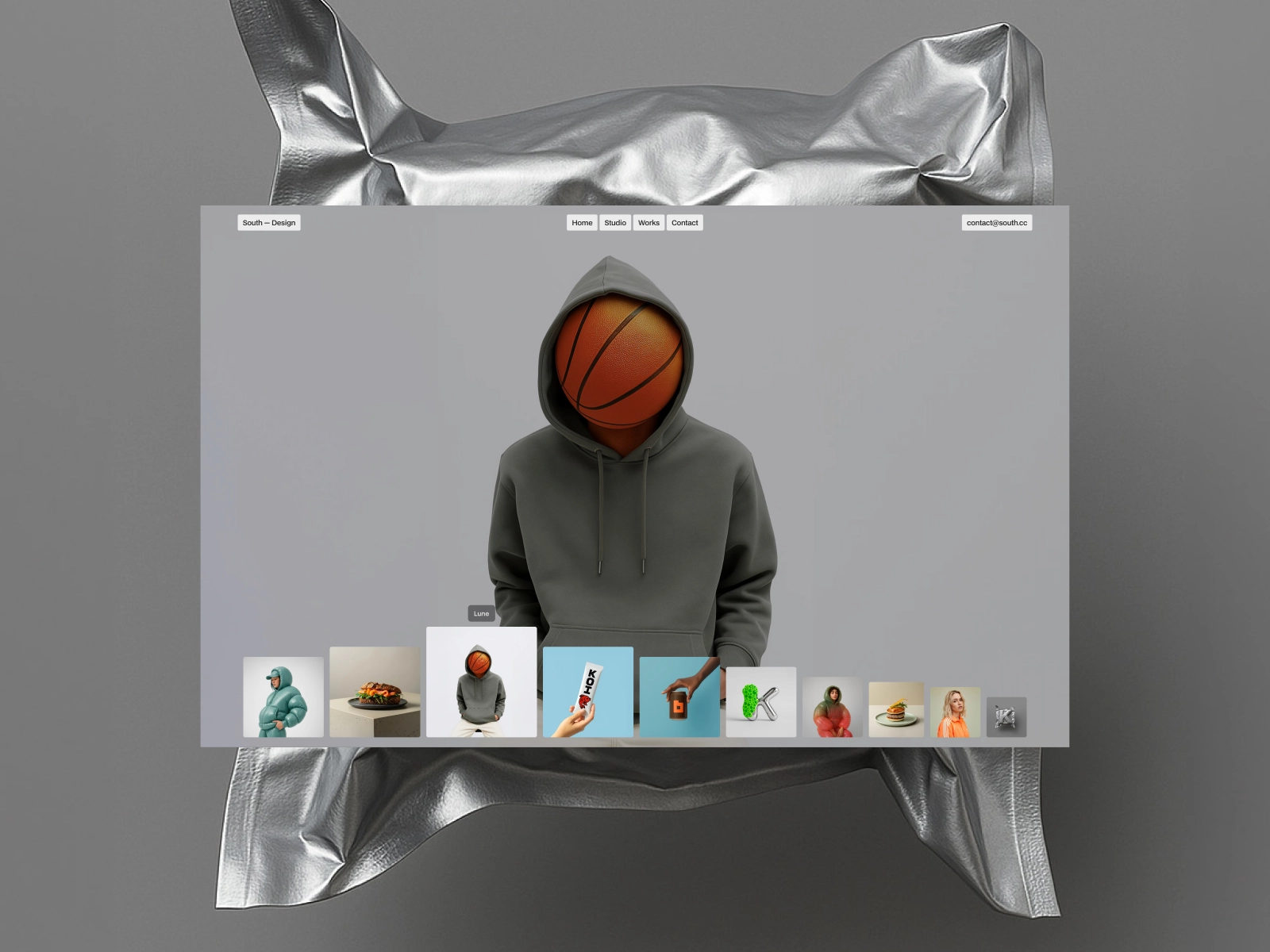 Modern Portfolio Framer Template for Creatives & Agencies