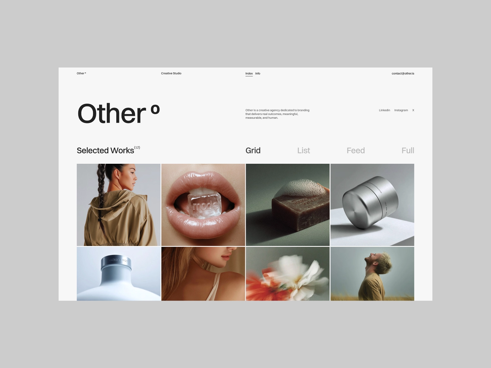 Flexible Minimal Framer Portfolio Website Template