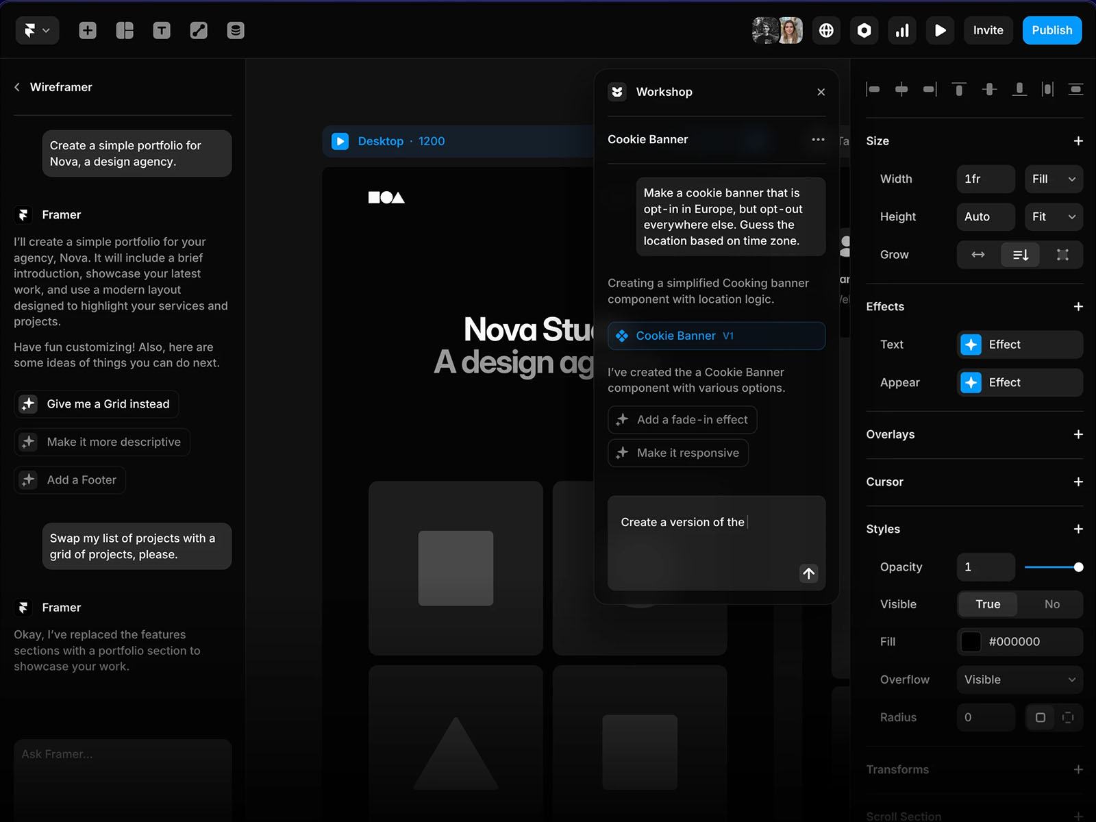 Build Faster Websites with Framer Templates