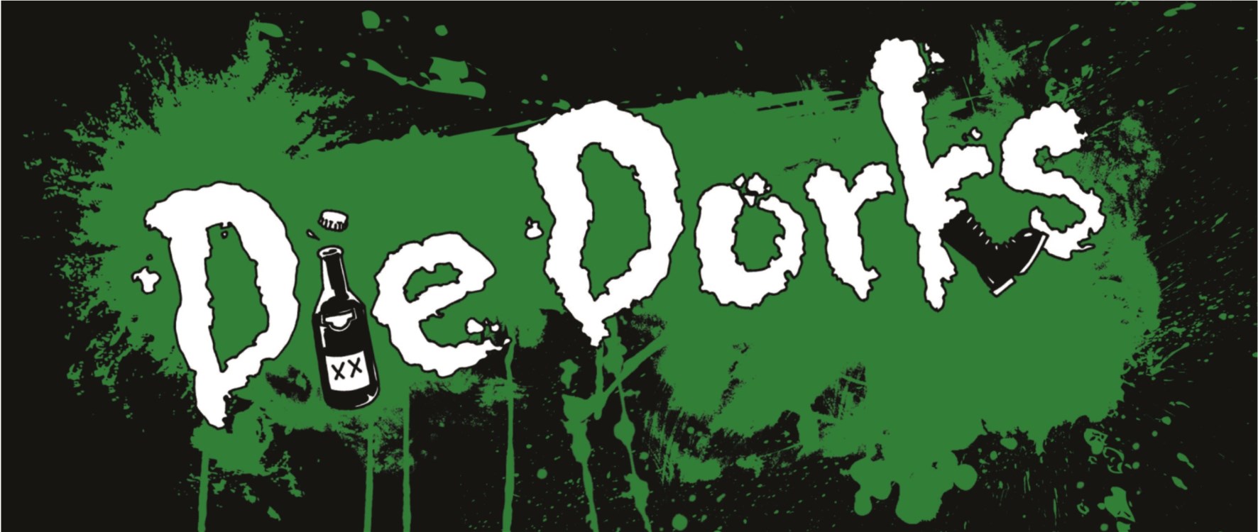 Aufnäher (groß) "Die Dorks" gedruckt