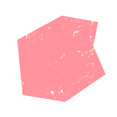 Illustration d'une pièce de mosaïque rose