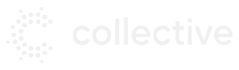 Collective logo in white
