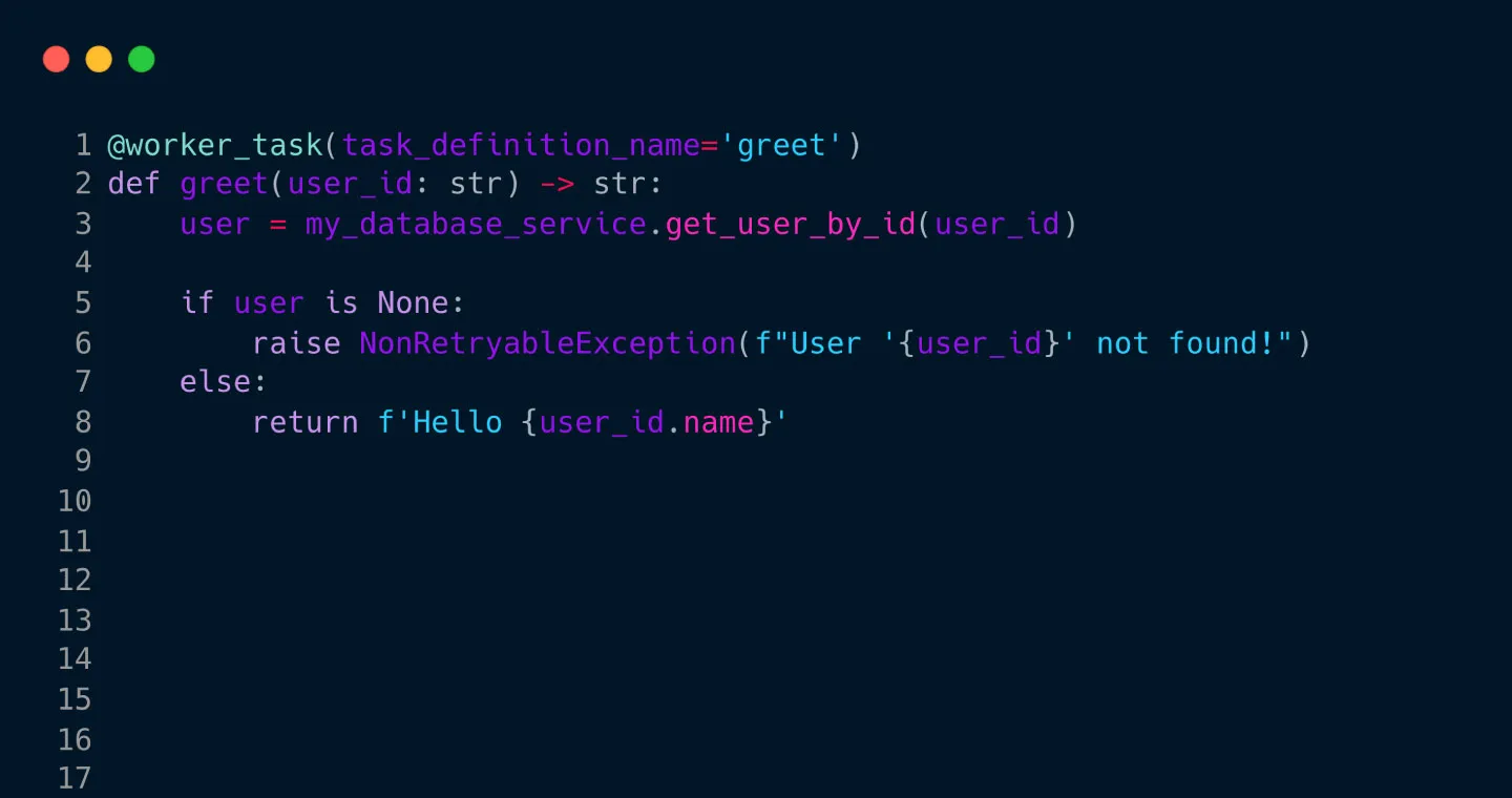 Python code snippet