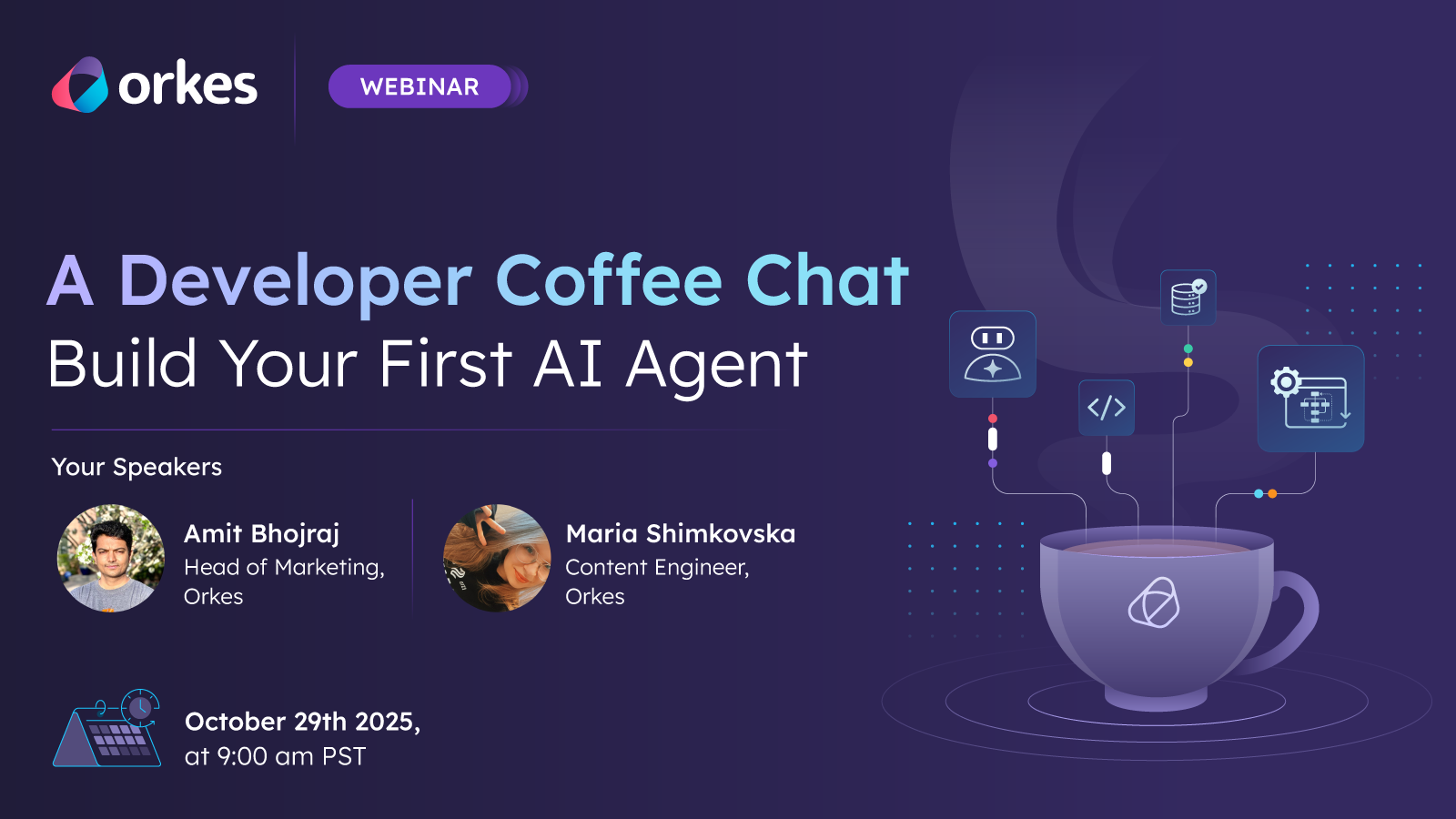Developer Coffee Chat - Build Your First AI Agent thumbnail