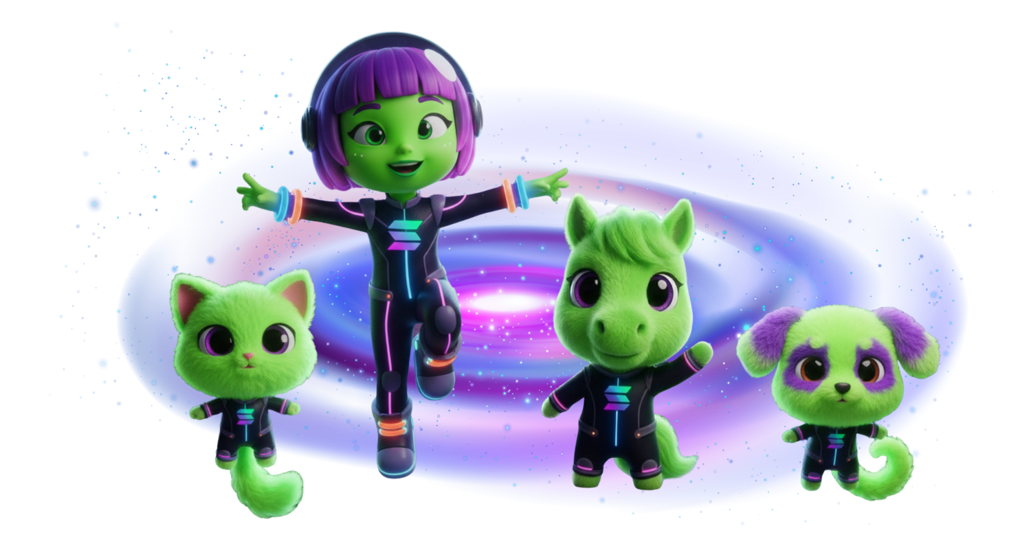 Orbitopia Character in Spaceship