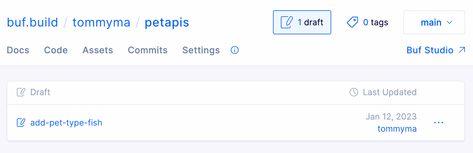Drafts on the BSR UI