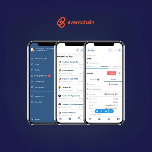 EventChain Mobile-friendly