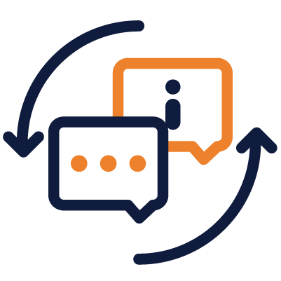 In-app live chat icon