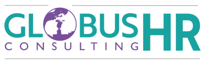 Leap Into HR Consulting logo with purple arrow circling the letter O and pointing upward.