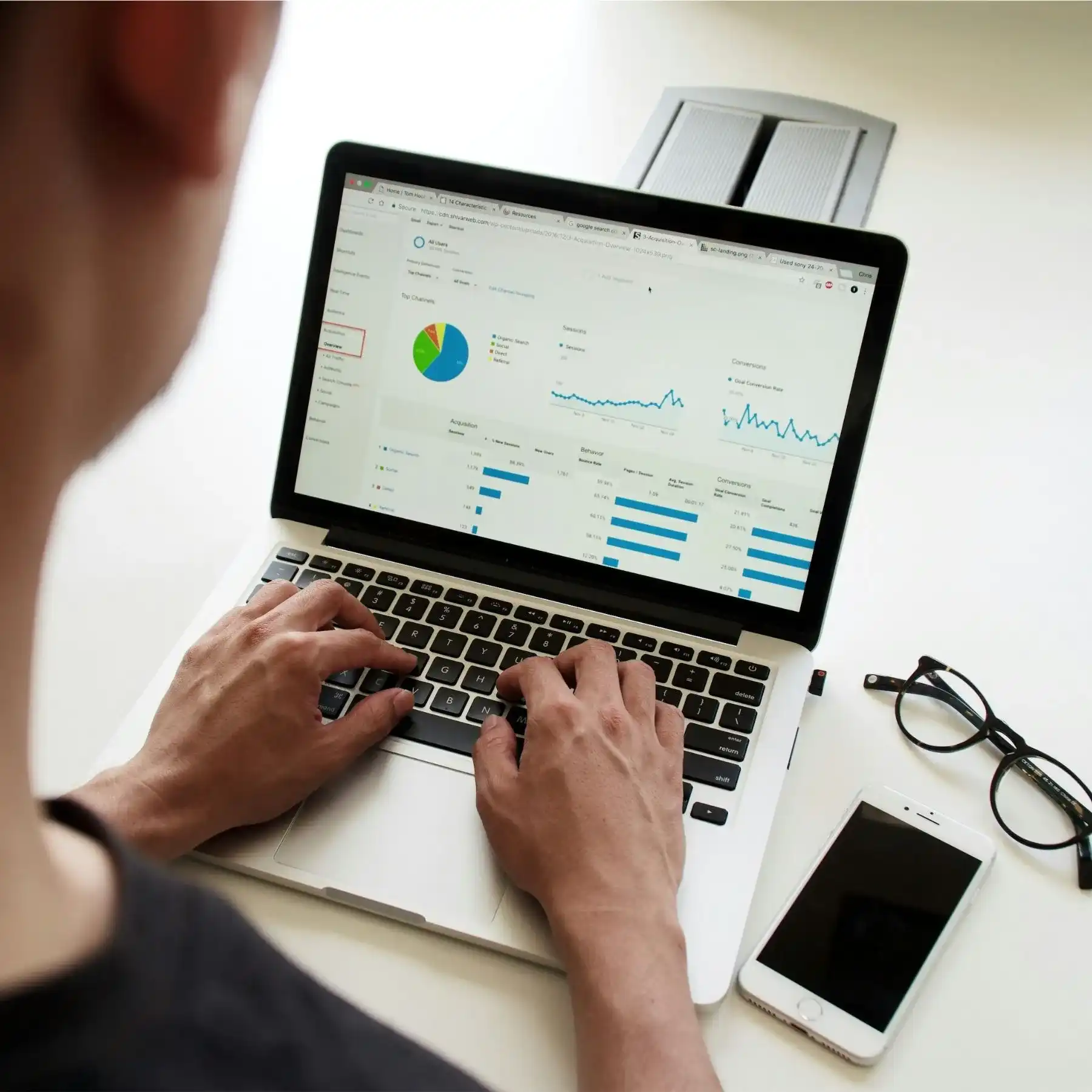 Measurement metrics using Google Console and Google Analytics
