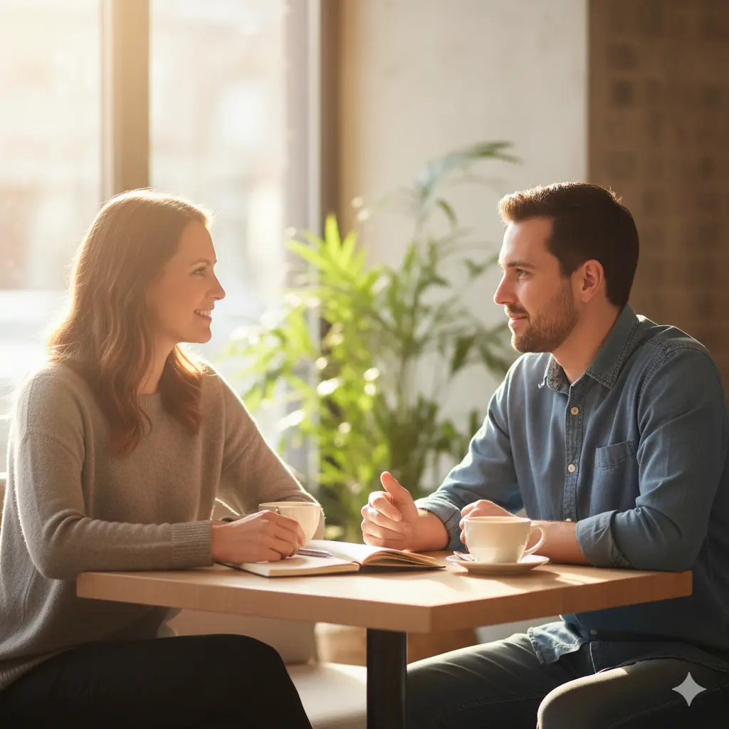 Authenticity attracts — real voice over noise.