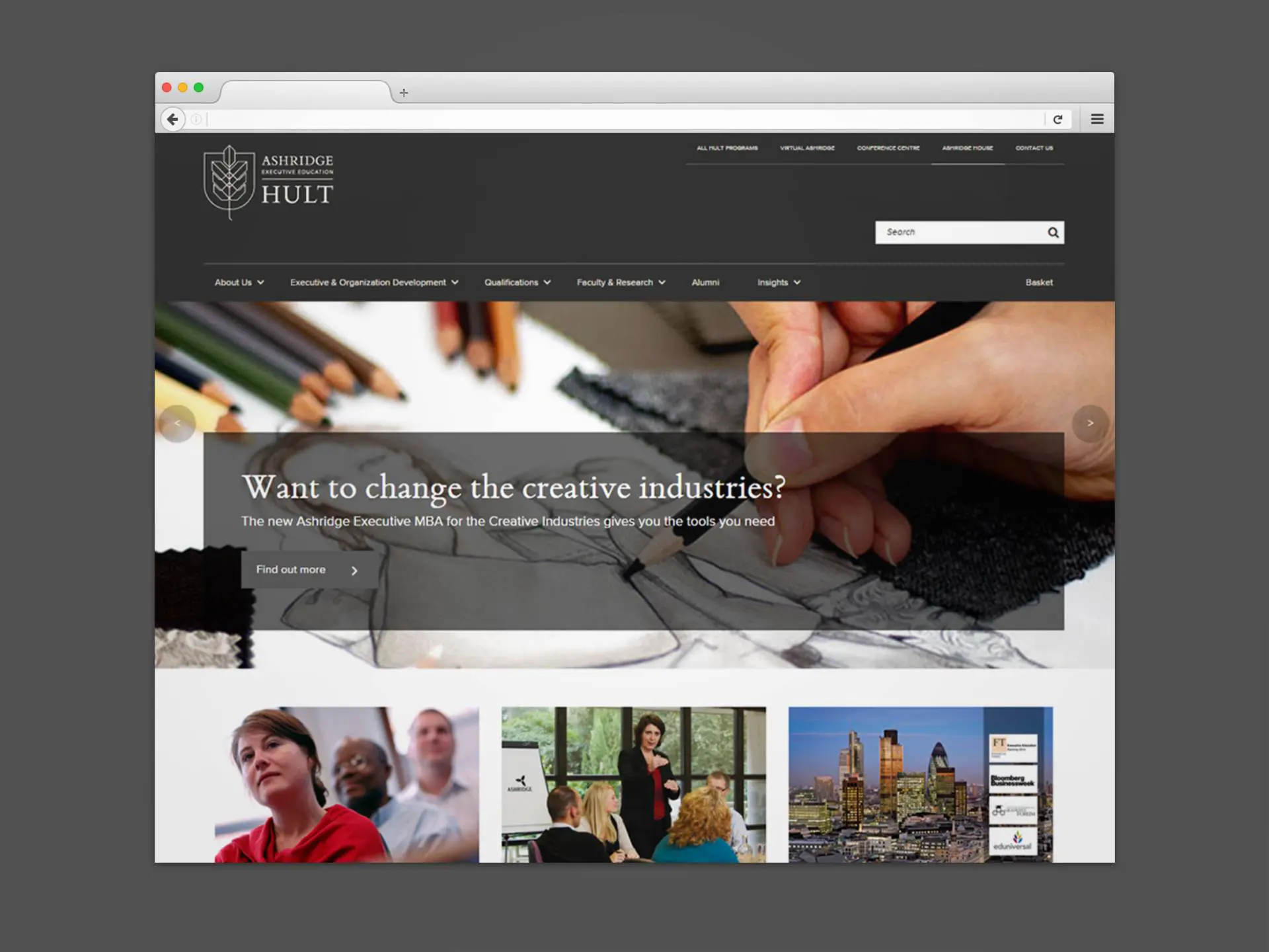 Digital transformation for global business school