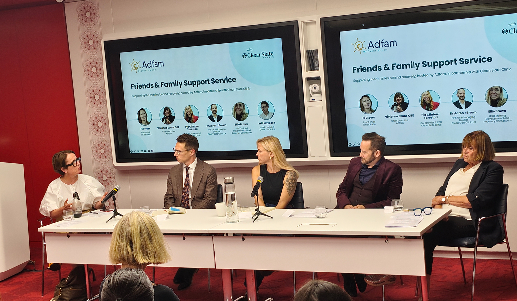 Supporting the families behind recovery: launching our Friends & Family Support Service with Adfam
