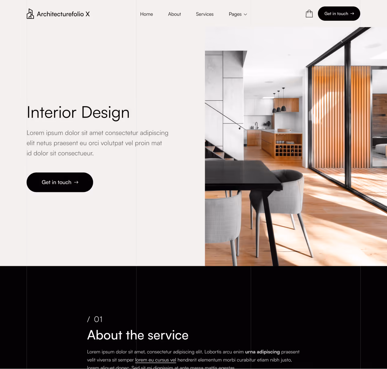 Architecture X - Service Single page - Architecture Webflow Template