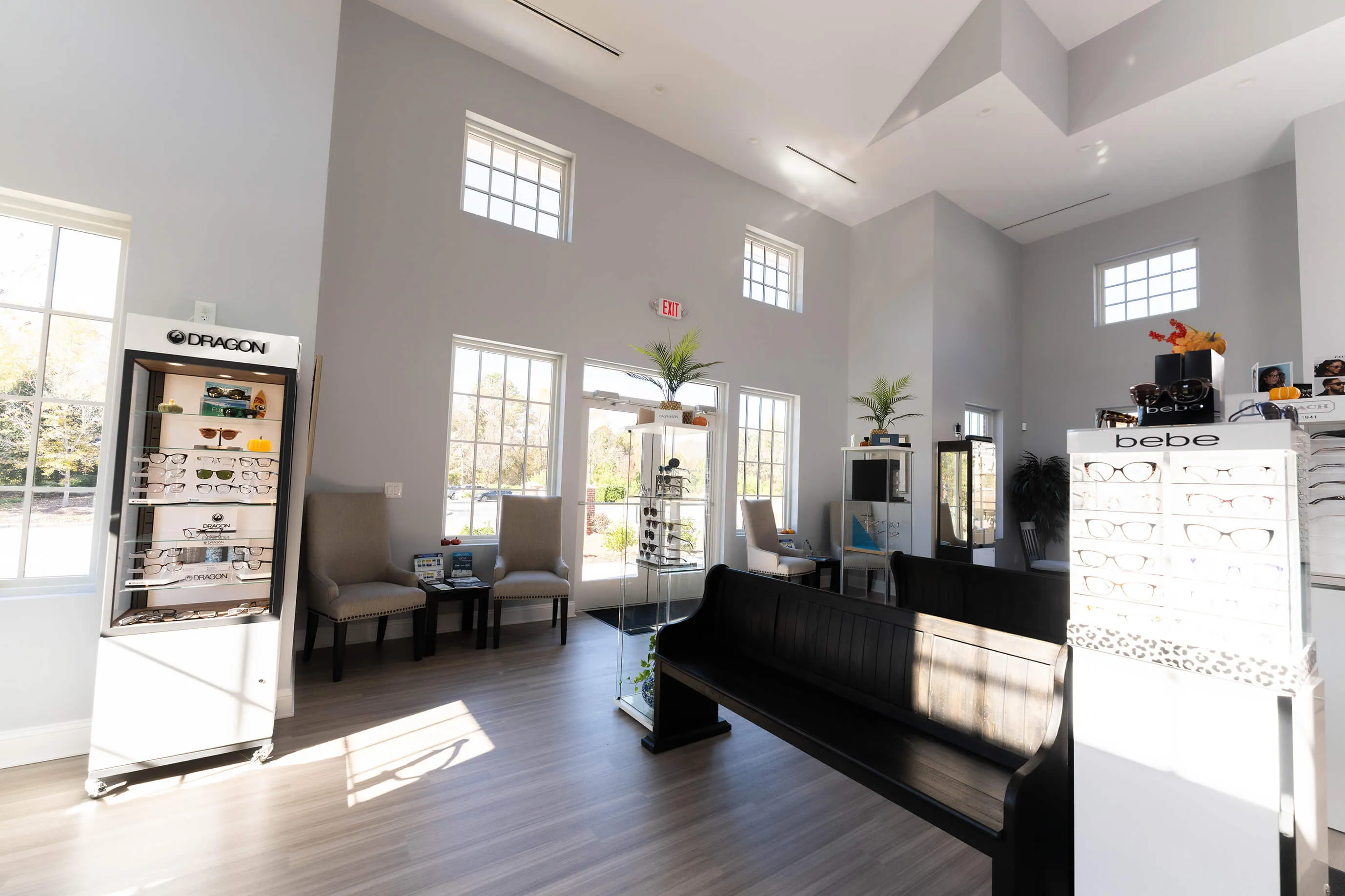 Bright And Open Interior Layout Of The New Optometry Facility