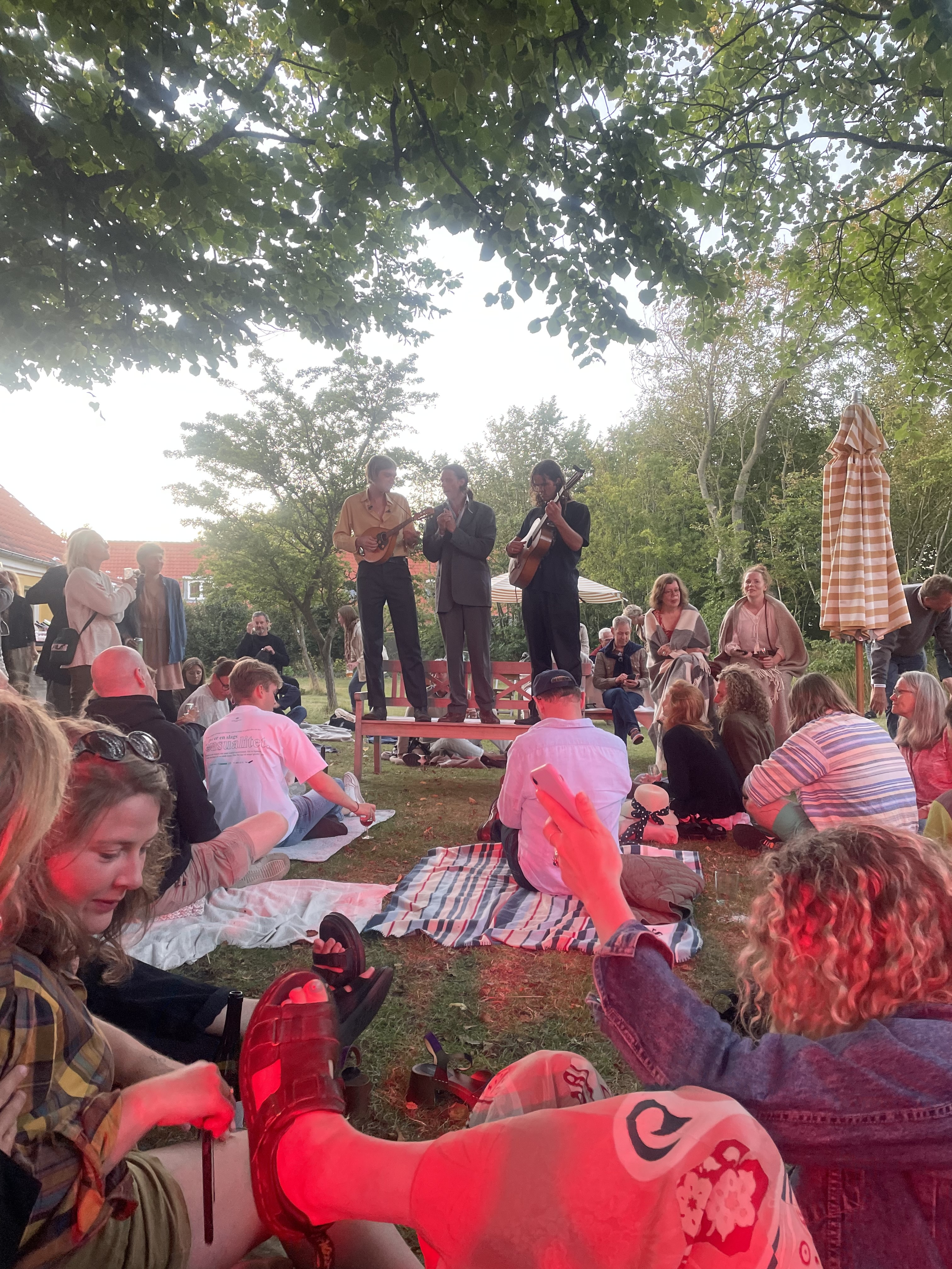 Baghaven kulturprogram resulterede i 7 konceter, 5 filmnvisnibger, 1 talk og over 4000 deltagere. Foto: Hele Landet