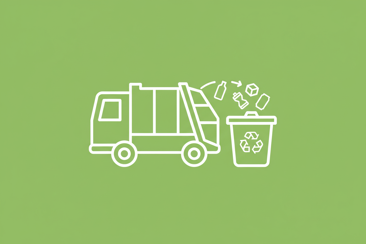 What is the local authority waste management fee?