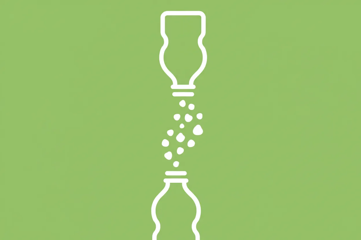 What is the PET recycled content target?