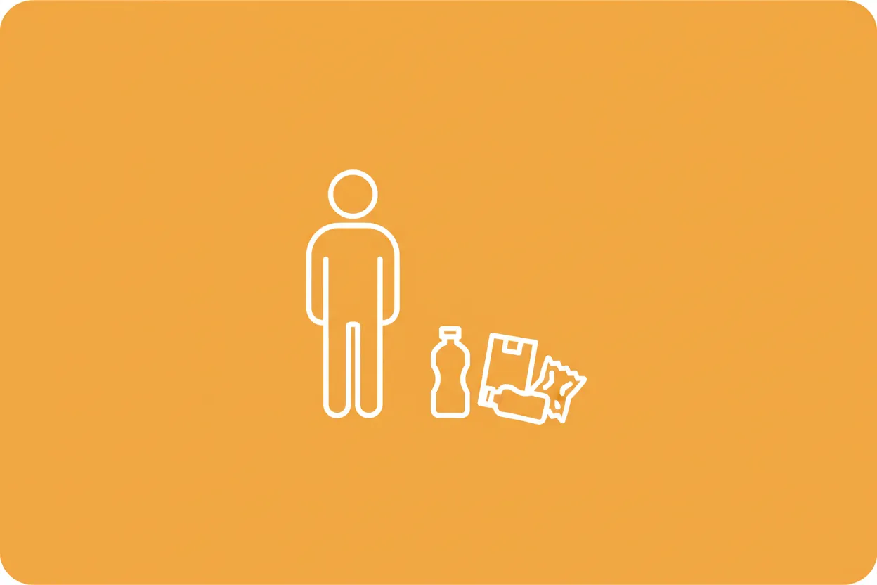 What is per capita packaging waste?