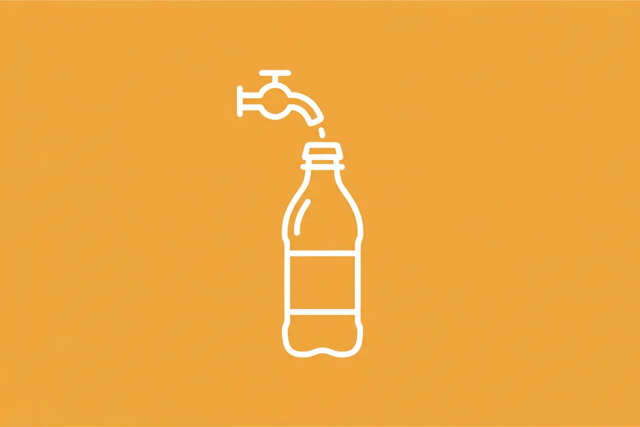 What is a reuse target in beverage packaging?