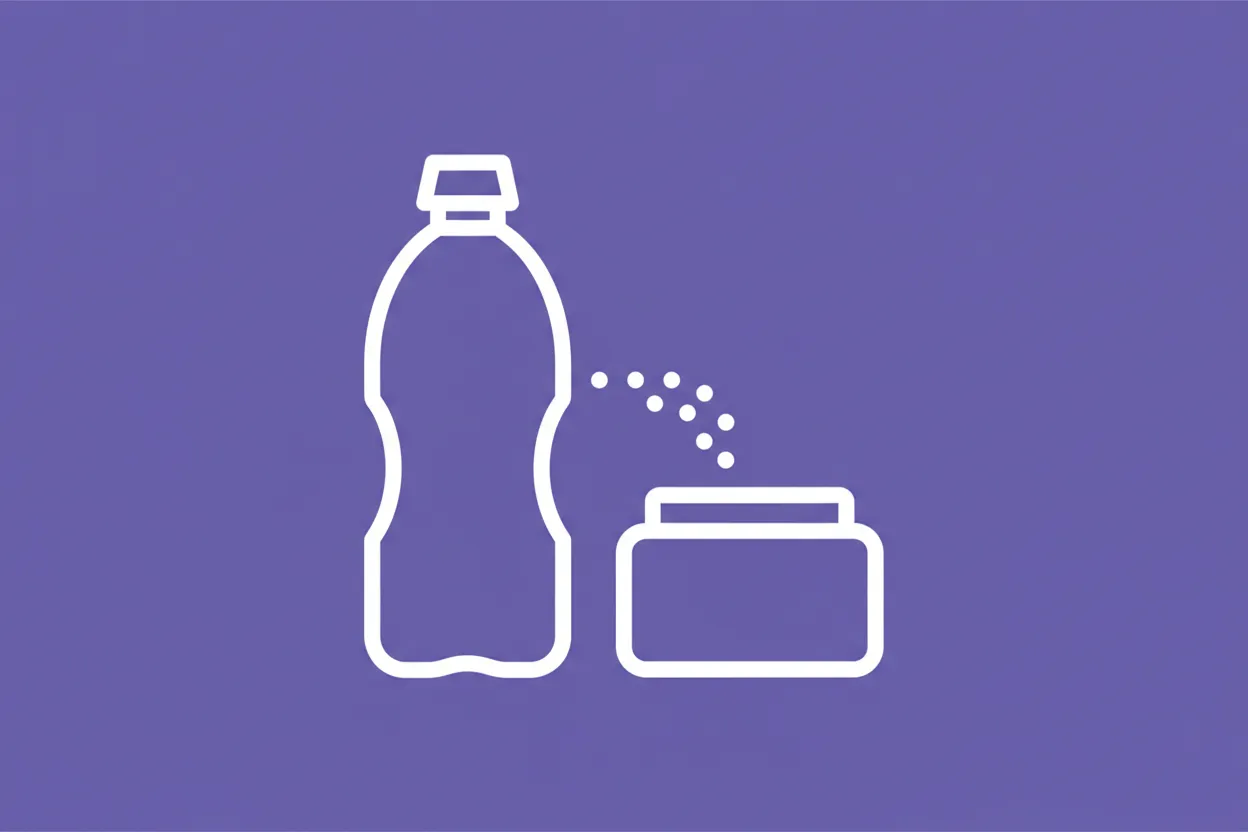 What is the contact-sensitive PET recycled content target?