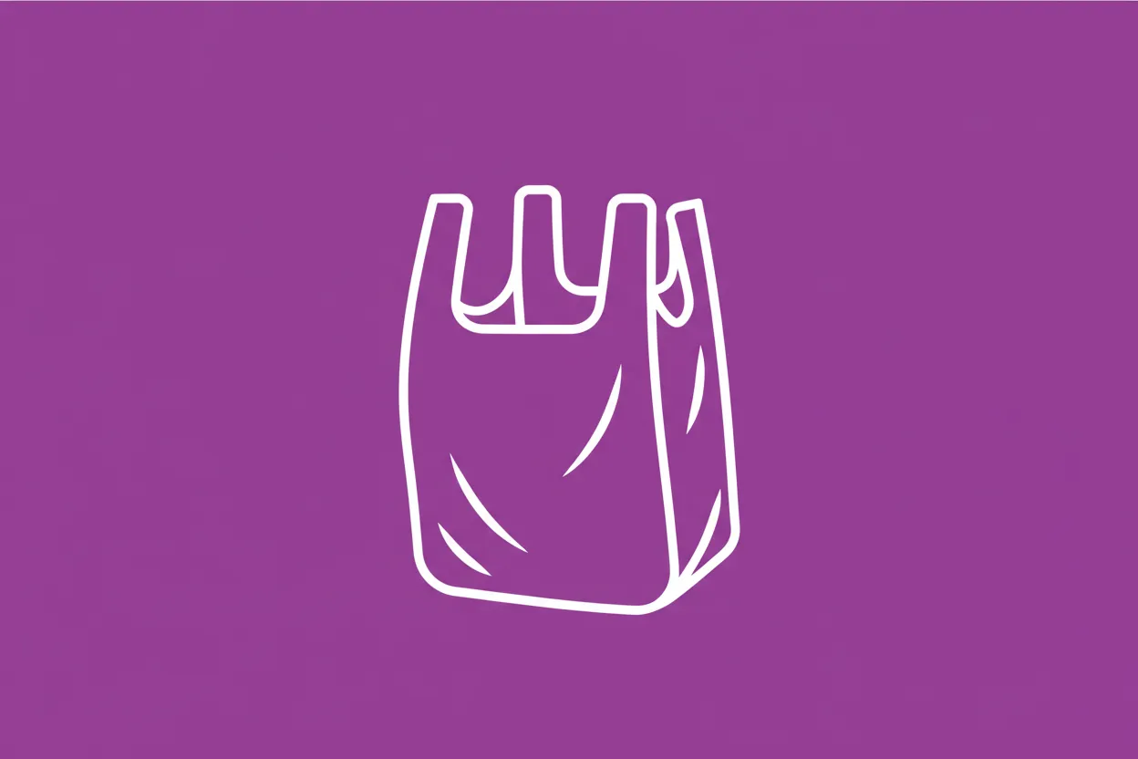 What are lightweight plastic carrier bags?