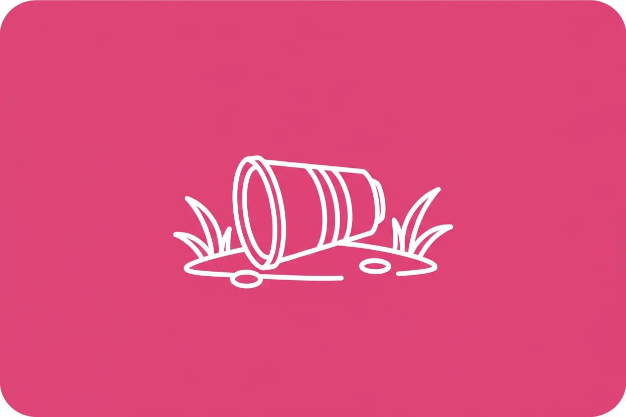 What are plastic drinking cups?