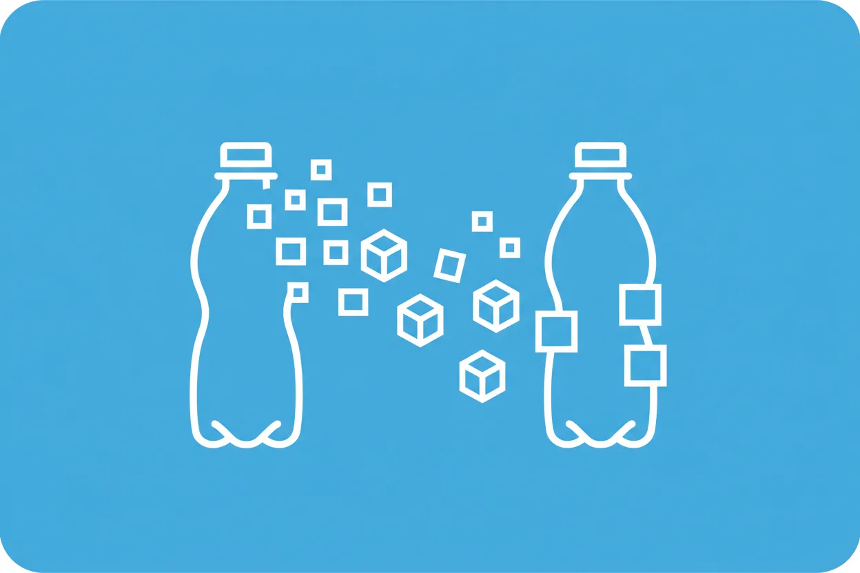 What is glycolysis in PET recycling?