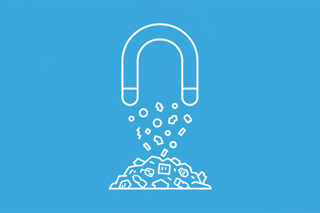 What is magnetic separation?
