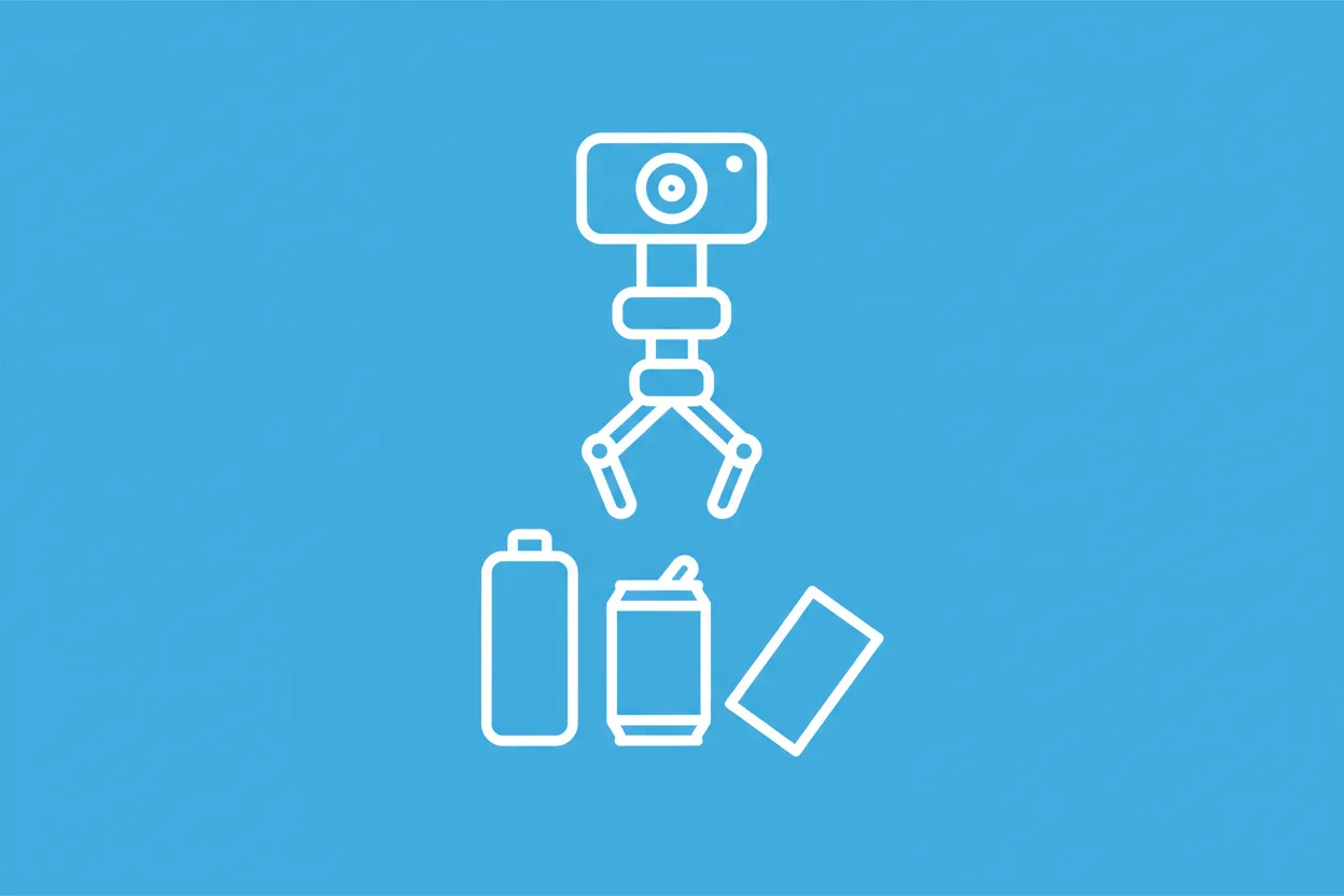 What is AI-powered waste sorting?