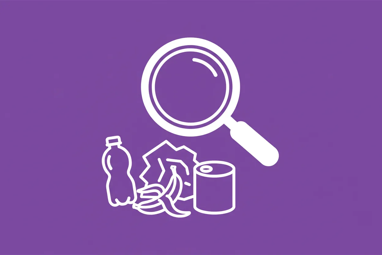 What is a waste characterisation study?