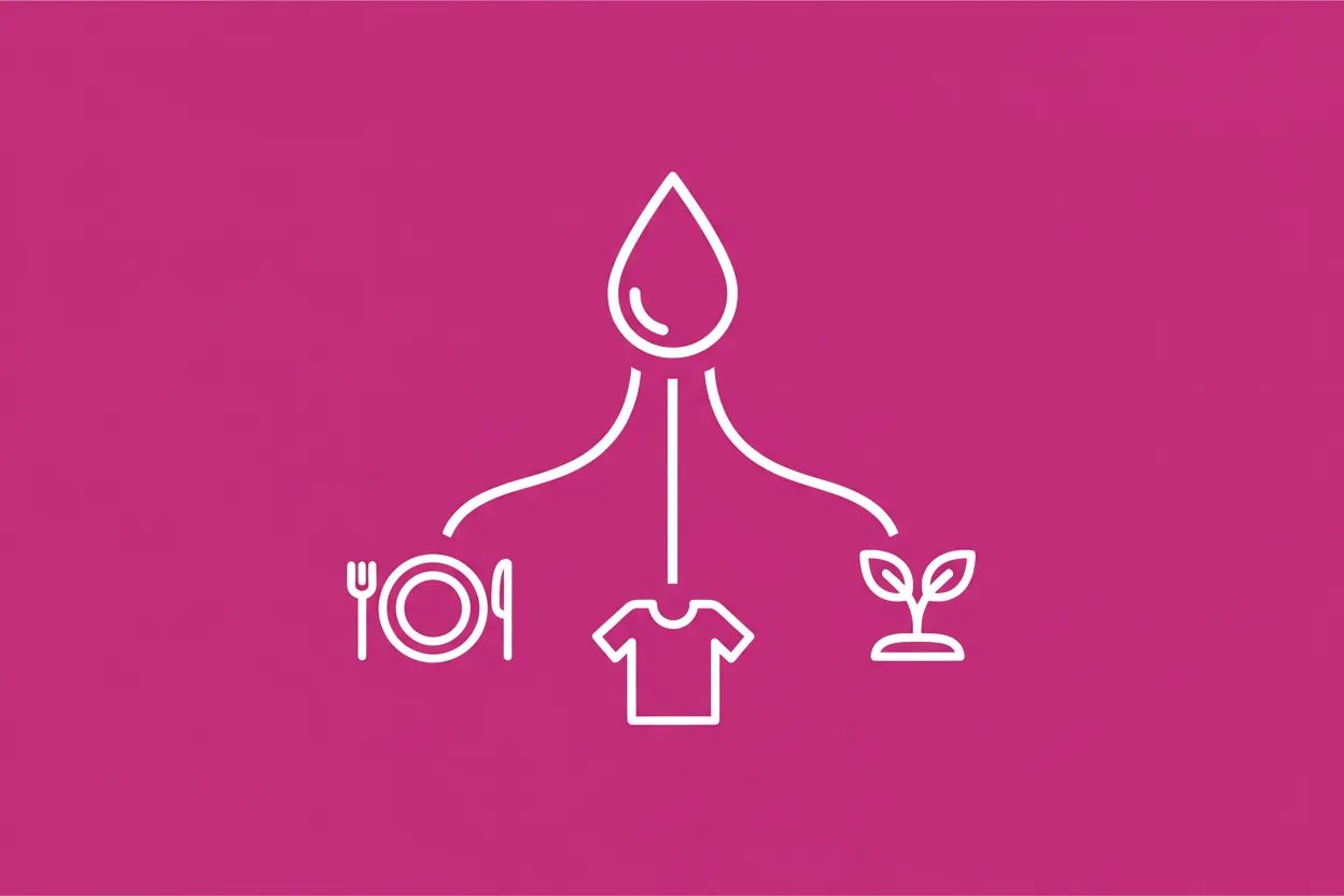 What is a water footprint?