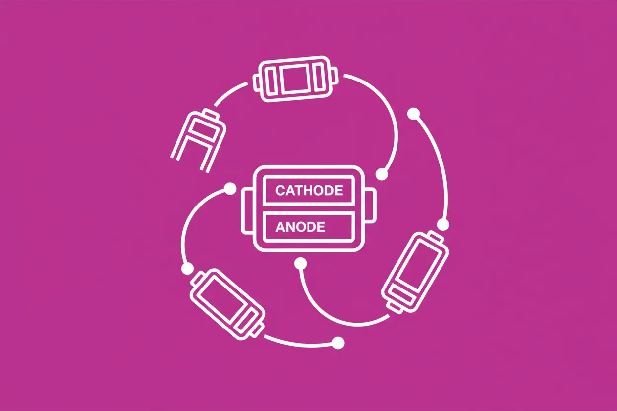 What is direct recycling of batteries?