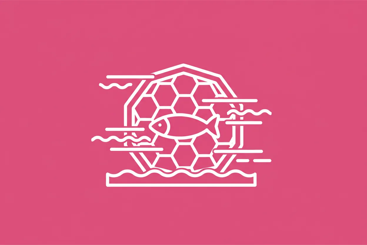 What is an aquaculture cage?