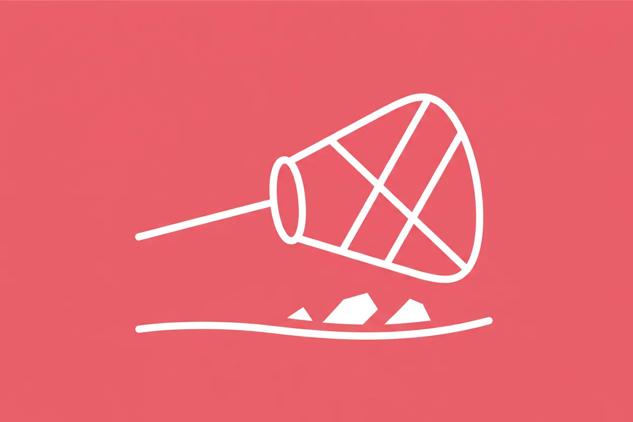 What is a trawl net?