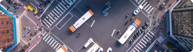 image d'un carrefour