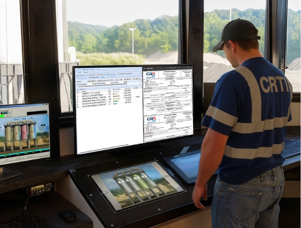 CRTI ERP para concreteiras com integração às automações de central INSTAL, SAUC, SAI e Command Alkon