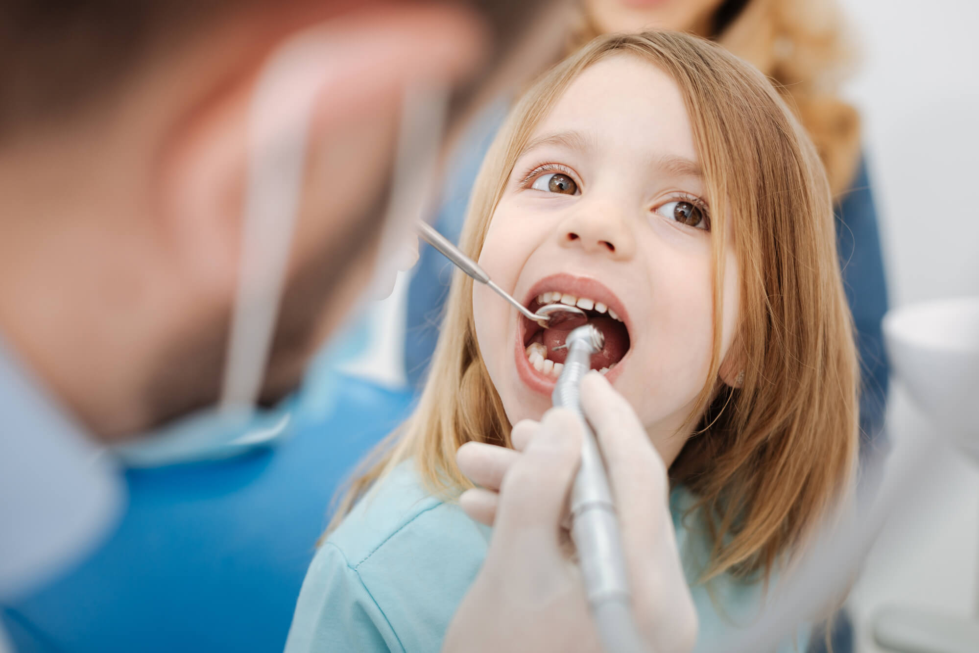 kid during appointment for Family dentistry in plantation fl