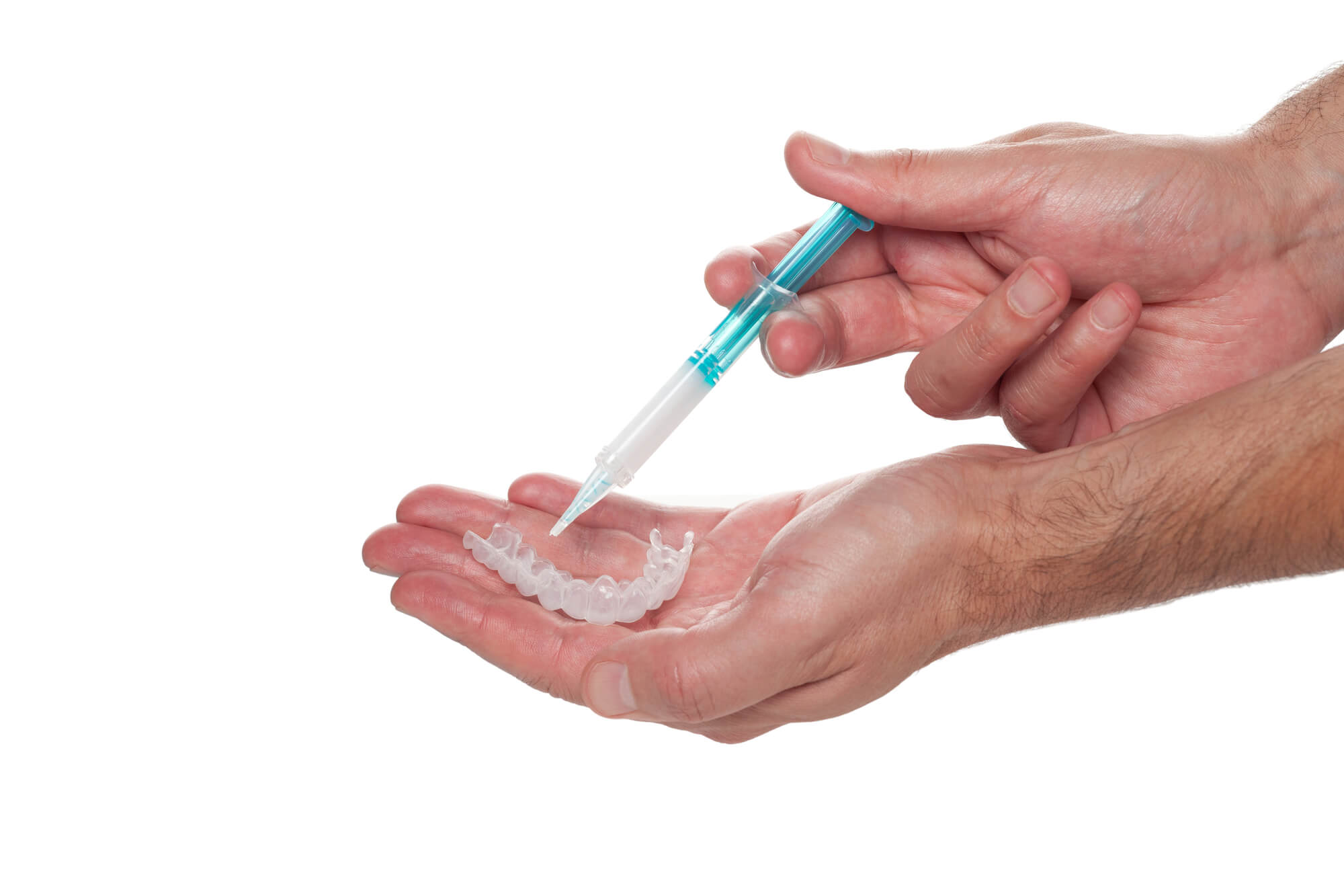 Illustration of plantation teeth whitening