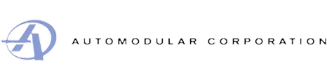 Automodular Corporation logo with stylized 'A' inside an oval shape.