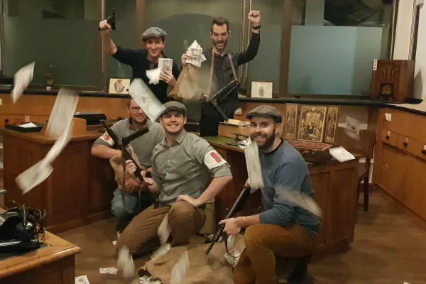 Photographie d'équipe de joueurs du jeu FFI 1944.