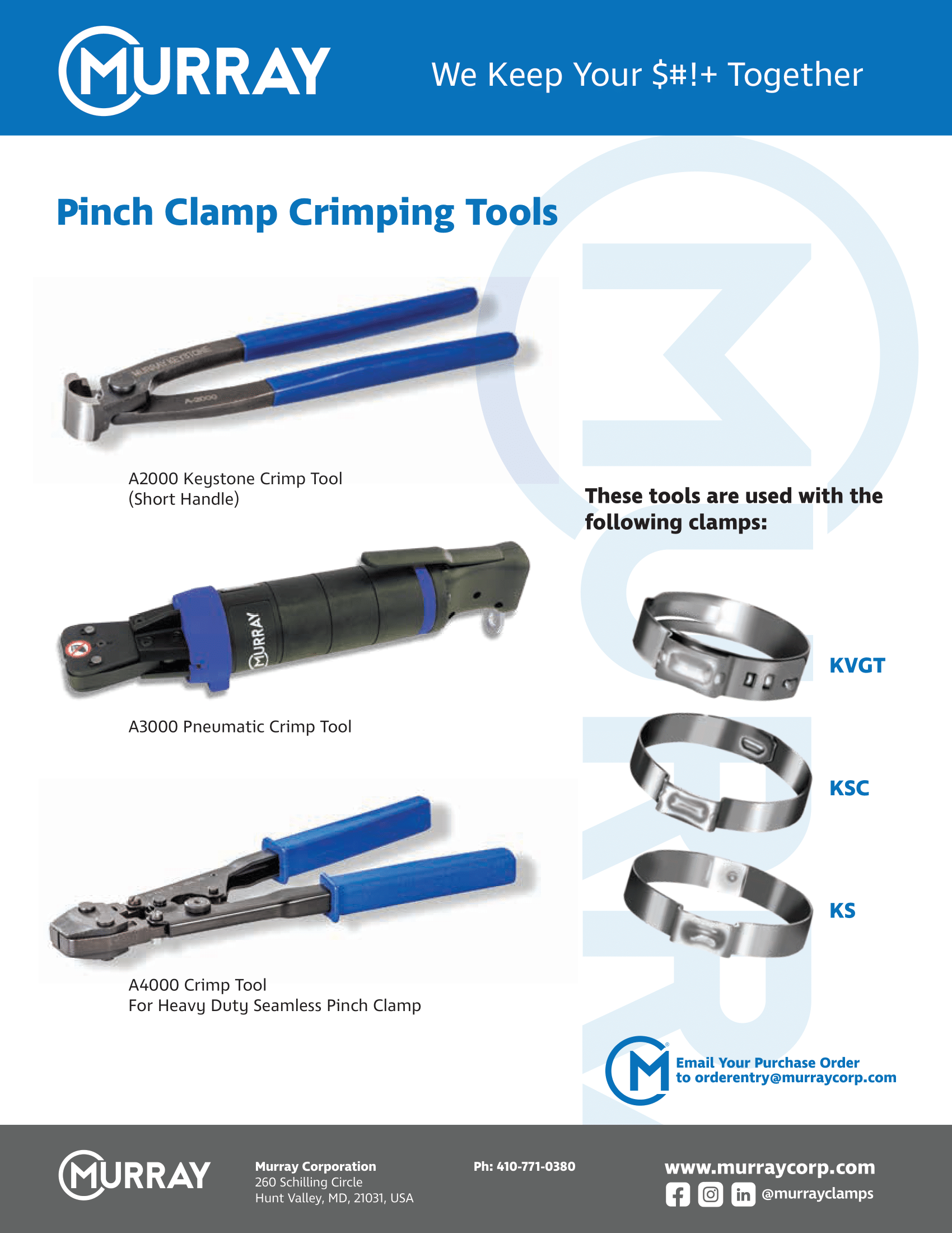 Industrial Pinch Clamp Tools