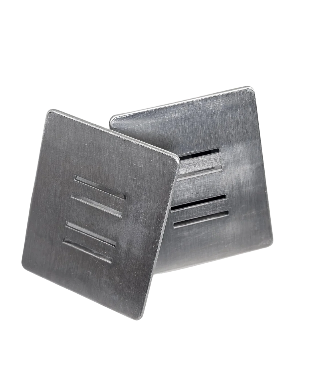 Nickson Industries heat plate - front view with vertical ventilation slots