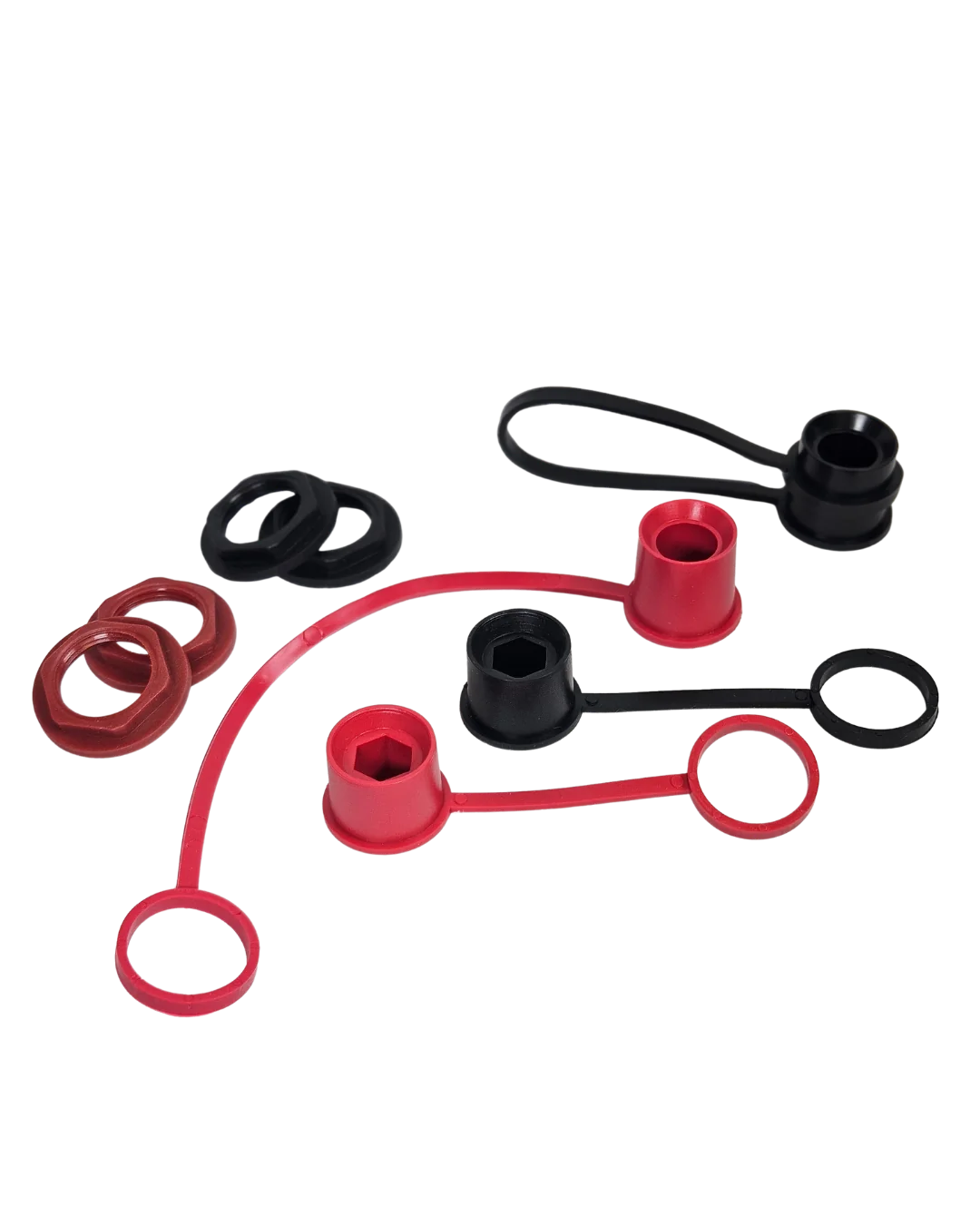 Dynacraft battery terminal caps - close-up product detail